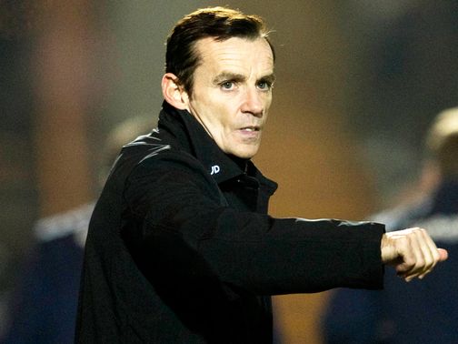 Danny Lennon: Looking to take advantage of having a game in hand