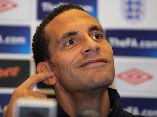 Rio Ferdinand: Out of the England squad
