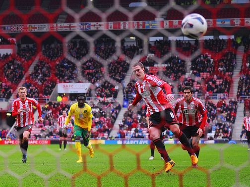 Craig Gardner levelled the score from the penalty spot&nbsp;