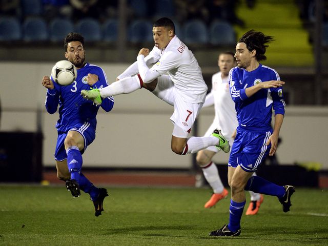 ... 1987 as they swept aside Group H minnows San Marino 8-0 in Serravalle