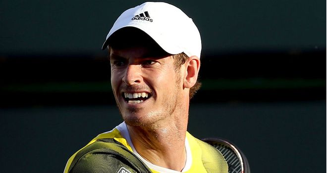 Andy Murray: Was forced to work hard for his straight sets win
