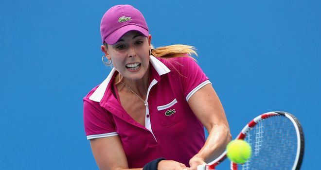 Alize Cornet: Survived nine match points to beat Lourdes Dominguez Lino