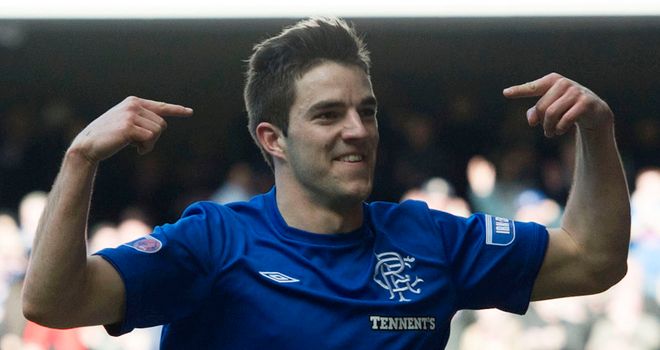 Andy Little: Made one and scored one as Rangers beat Berwick