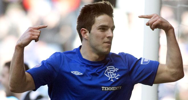 Andrew Little: Two goals in Rangers' 3-1 win over East Stirling