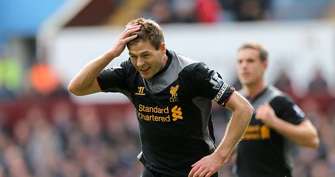 Steven Gerrard: More goals against Aston Villa than anyone else