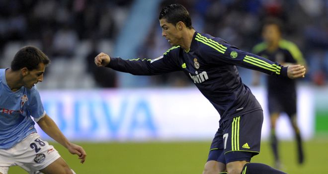 Cristiano Ronaldo scored twice for Real Madrid.