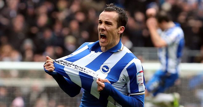 David Lopez: Netted a first-half penalty for Brighton