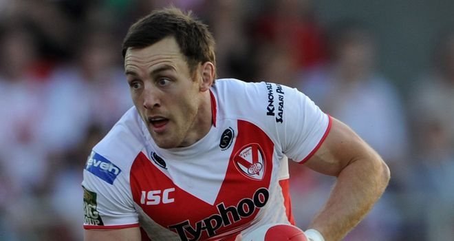 St Helens will be without James Roby for betwee a month and 10 weeks