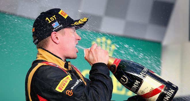 Kimi Raikkonen: Defied the odds to win in Australia