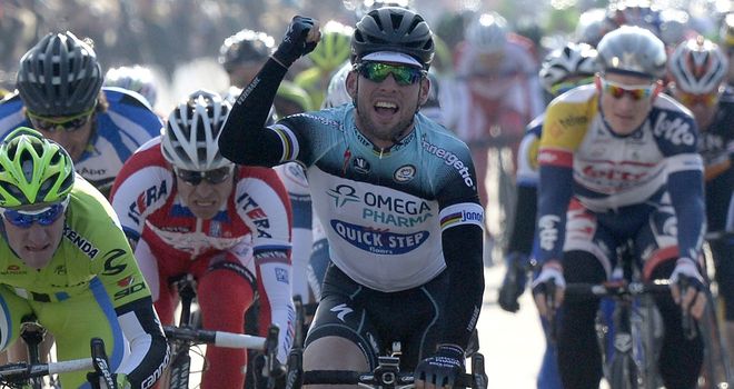 Mark Cavendish: Fought off his rivals in Belgium to signal his form