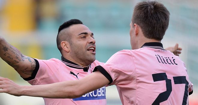 Fabrizio Miccoli rubber-stamped the three points
