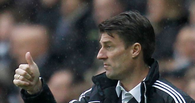 Michael Laudrup: Happy at Swansea despite being linked with Everton