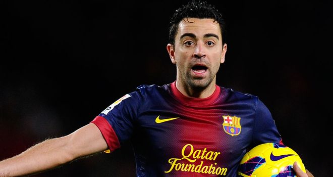 Xavi: Battling to be fit for the crucial clash against Milan at the Nou Camp