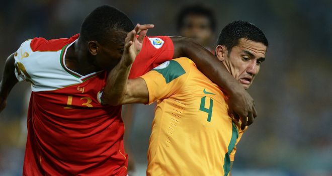 Tim Cahill: On target in Australia win