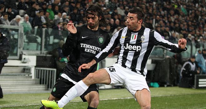 Andrea Barzagli (right): Keen to leave behind midweek blow