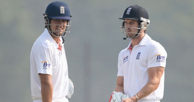Cook and Compton: both reached three figures on day four