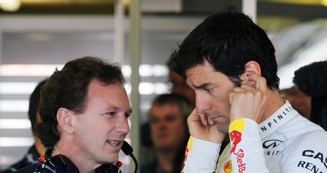 Christian Horner hits out at Mark Webber's 10-place grid penalty