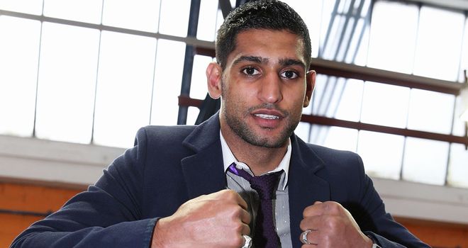 Amir Khan: Targeting top spot in the light-welterweight division