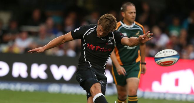 Pat Lambie: impressive kicking display