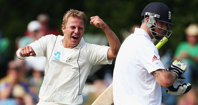 Neil Wagner: dismissed Kevin Pietersen twice in Dunedin