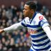 Jermaine Jenas celebrates after giving QPR the lead at Villa Park