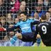 Former Spurs striker Berbatov scores the only goal of the game for Fulham