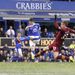 Kevin Mirallas has a goal ruled out for offside