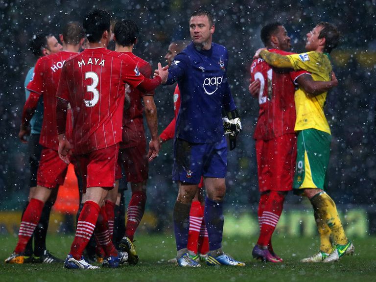 Southampton were furious with Norwich's penalty award