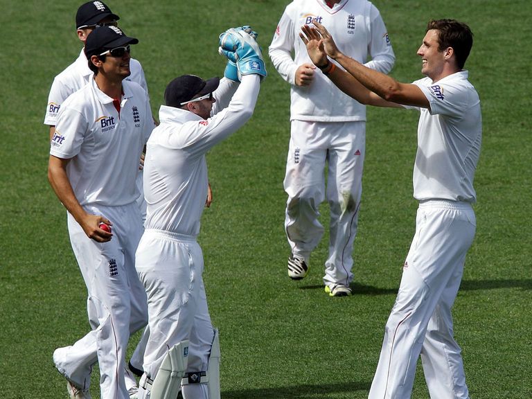 Finn: Fought back with the ball