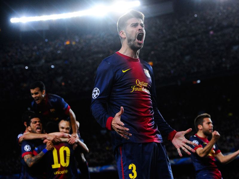 Gerard Pique was optimistic before the game and now his faith is being rewarded