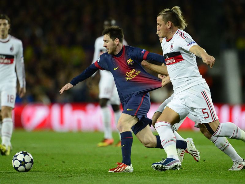 But Philippe Mexes and co are finding Messi a difficult man to stop