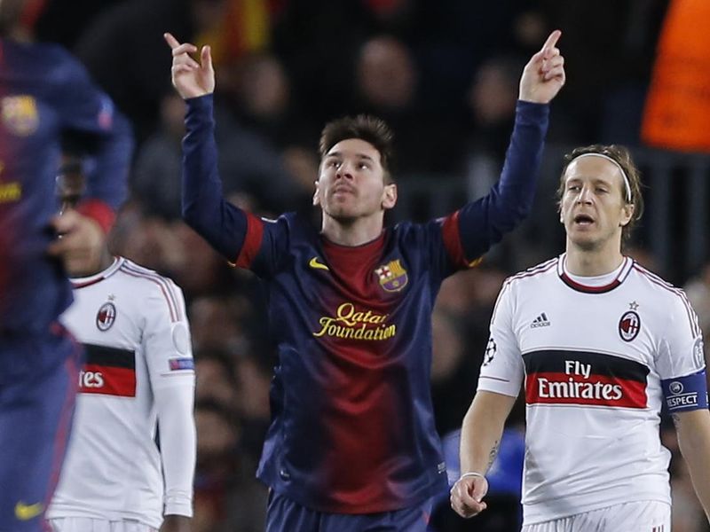 Messi didn't really turn up in the first leg but it hasn't taken long for him to show his best form tonight