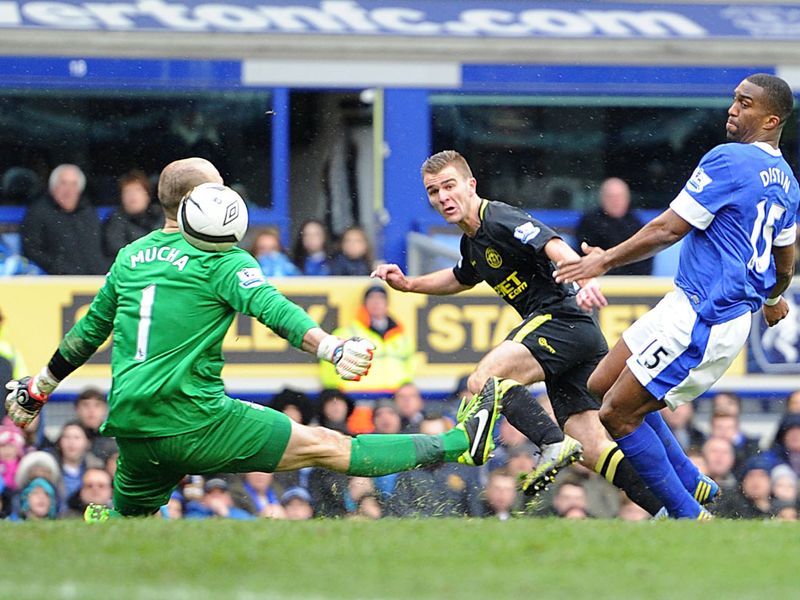 Callum McManaman steers home Wigan's second soon after