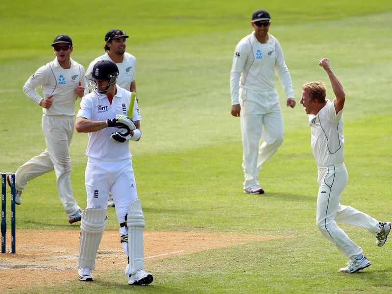 Kevin Pietersen also fell to Neil Wagner