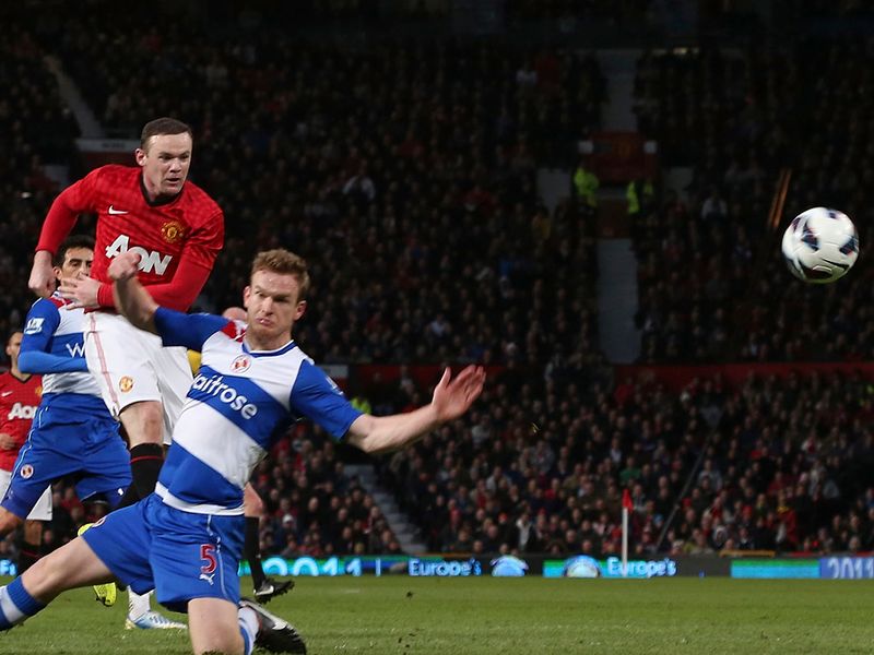 Man United have the chance to go 15 points clear at the top as they host struggling Reading - and Wayne Rooney gives them the perfect start