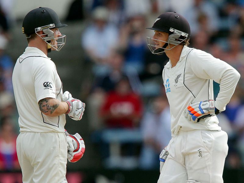 ... in a century stand with BJ Watling...