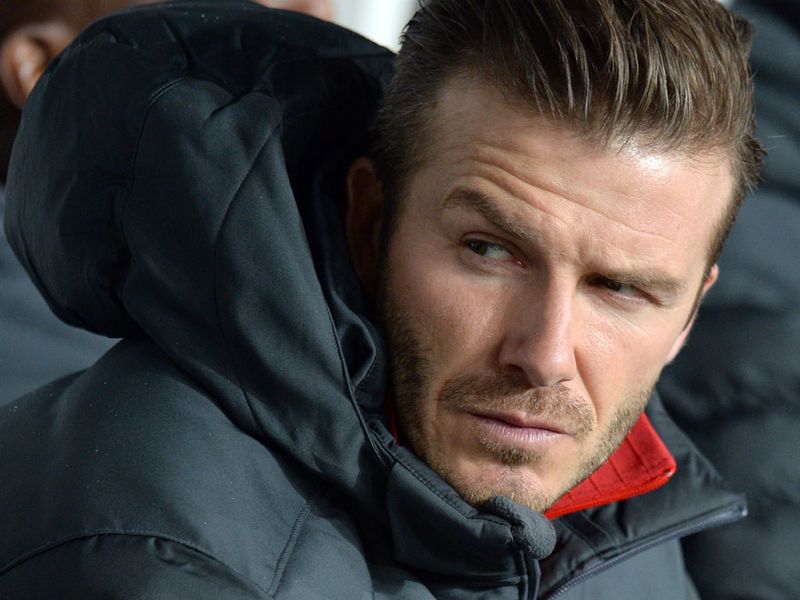 In the night's other game, David Beckham starts on the bench as PSG look to defend a 2-1 aggregate lead against Valencia at the Parc des Princes.