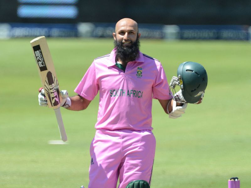 Amla welcomed the 11th century of his ODI career.
