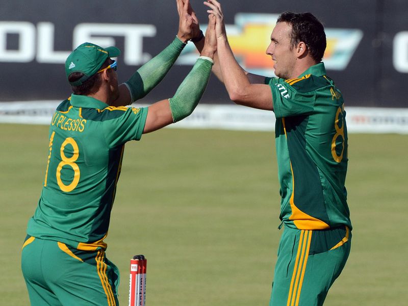 Kyle Abbott cherished a wicket on debut.