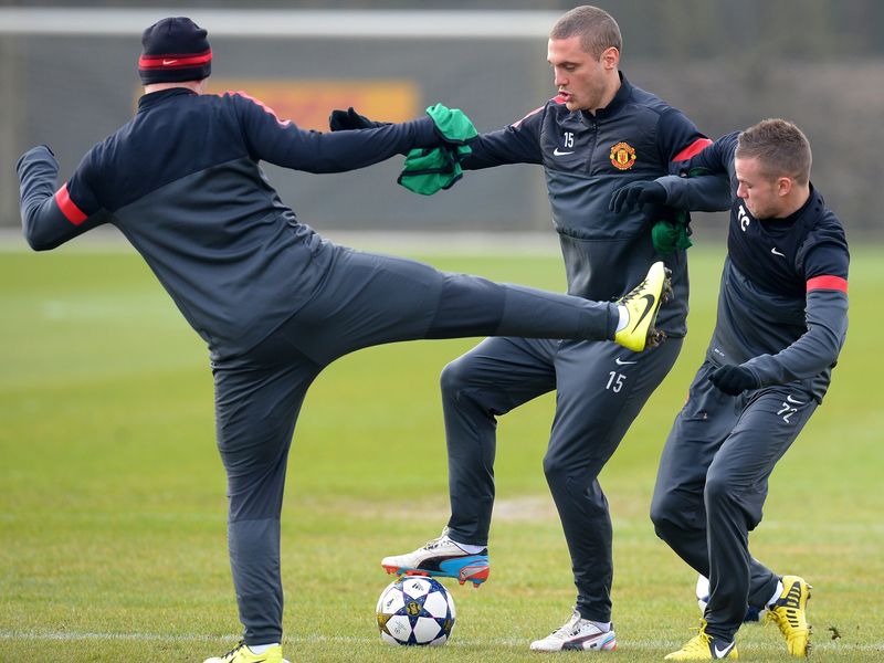 Nemanja Vidic will have to be at his best to keep Ronaldo and co. at bay.