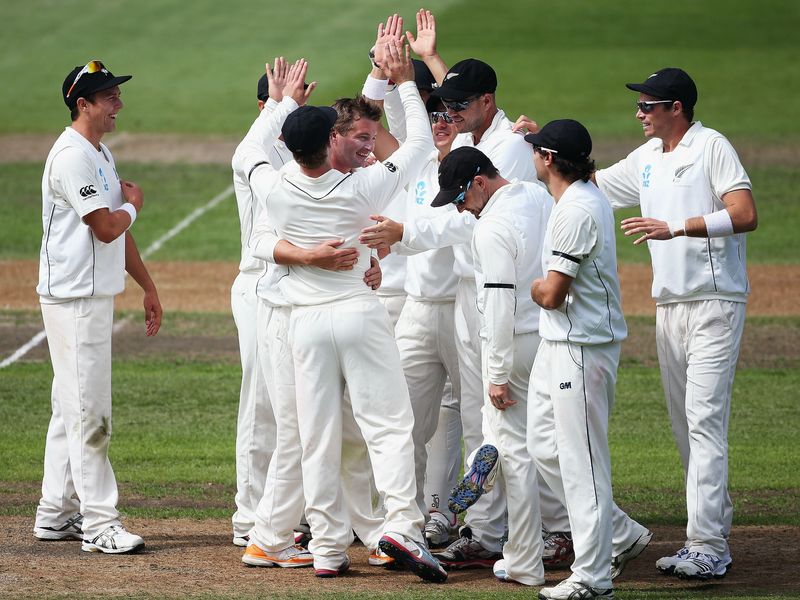 New Zealand dismissed England for a lowly 167.