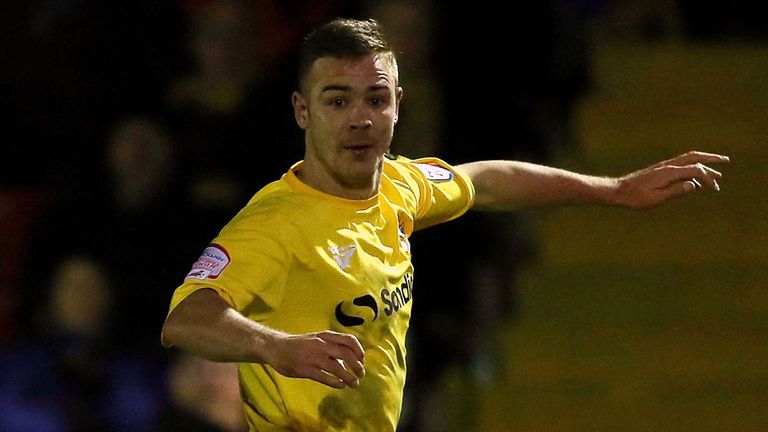 Tom Pope: the Port Vale striker has been named League Two Player of the Year