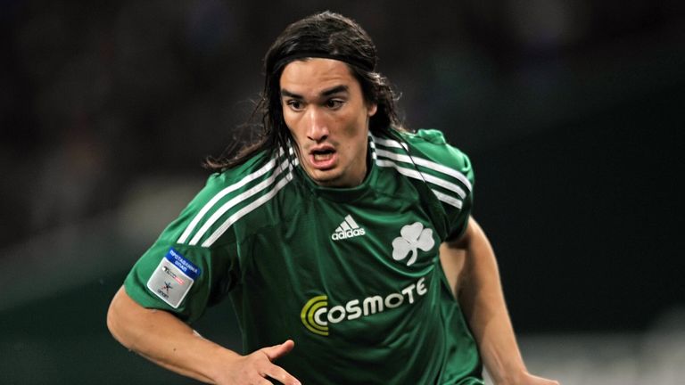 Sebastian Leto: Former Panathinakos striker has joined Catania
