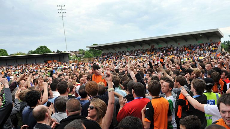 Barnet returned to the Football League as Conference champions in the 2004/05 season