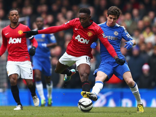 Danny Welbeck takes on Oscar