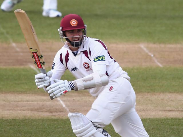 Stephen Peters' Northamptonshire had to settle for a draw.