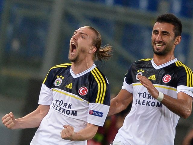 Caner Erkin scored Fenerbahce's equaliser on the night
