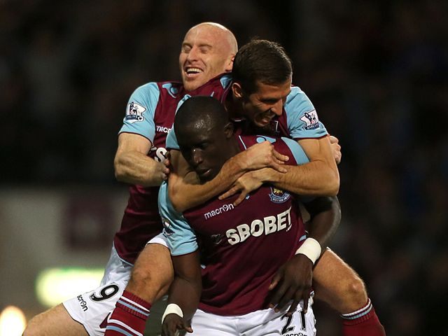 Mohamed Diame struck a lovely goal for West Ham