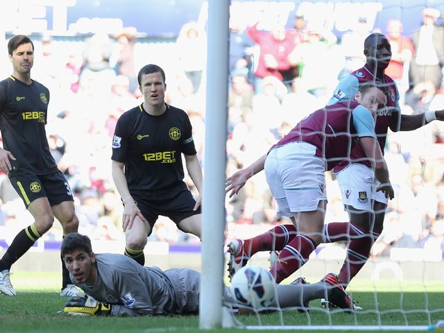 Matt Jarvis struck to give the Hammers the lead