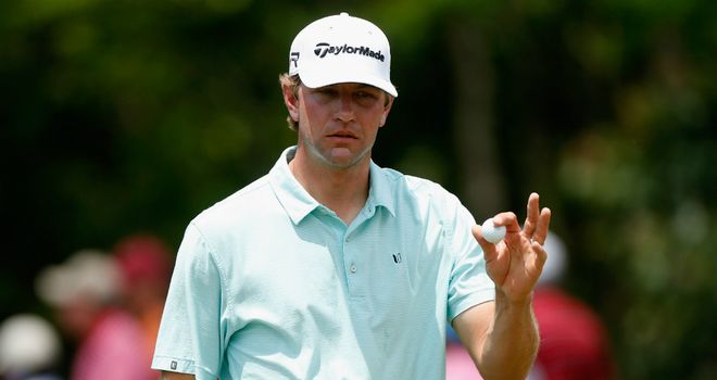 Lucas Glover: American birdied the 18th in his third-round 70